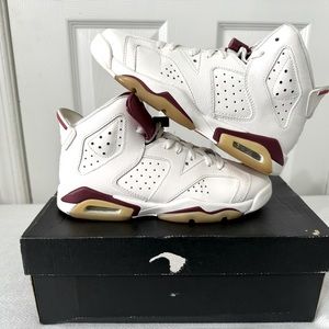 AIR JORDAN 6 RETRO OG Box 7Y MAROON